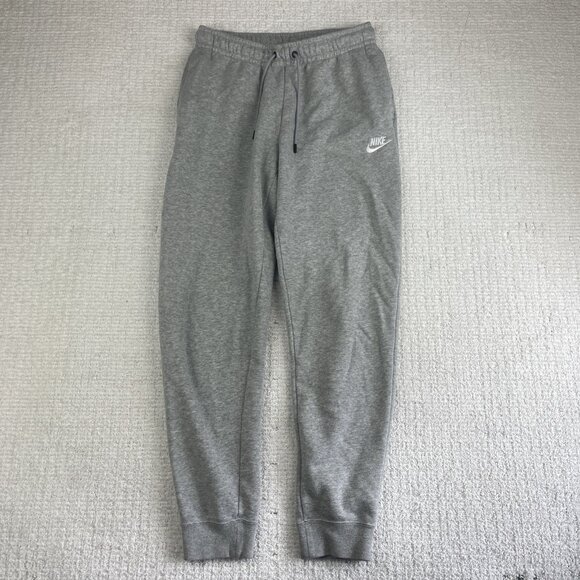Nike Essential Fleece Jogger Sweatpants Women's Small Gray BV4095-063 Casual - Picture 1 of 12